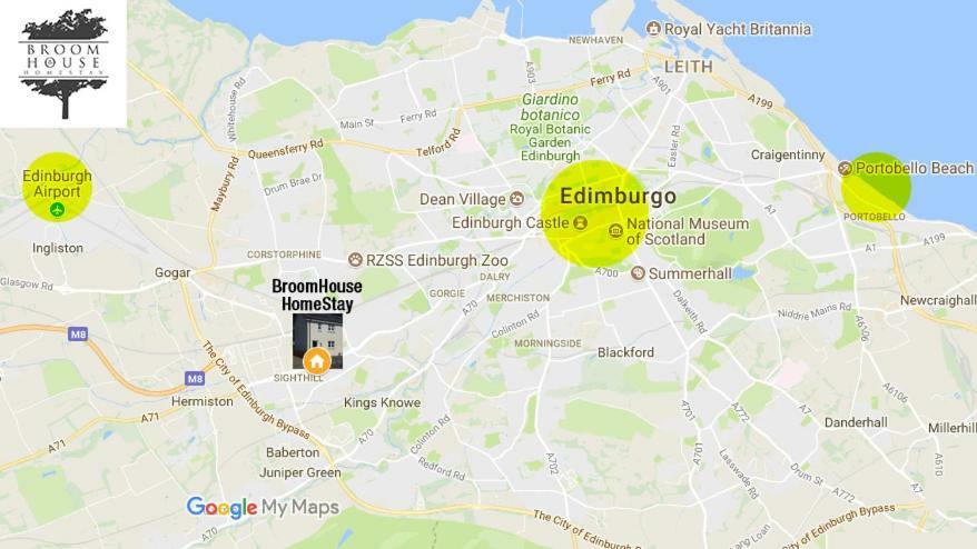 Broomhouse Homestay Edinburgh Exteriér fotografie